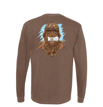 BROWN GBC RETRO CAMO TEE