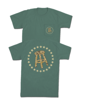 STOOL & STARS CAMO POCKET TEE