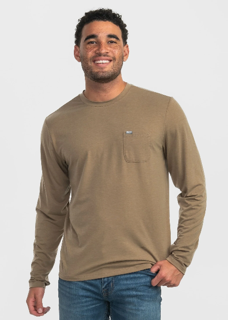 CARIBOU LONG SLEEVE COMFORT HENLEY
