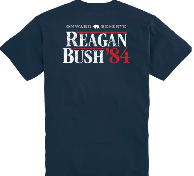 REAGAN BUSH 84 TEE