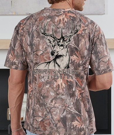 SHORT SLEEVE DEER CAMO TEE