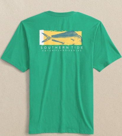 MAHI MAHI CATCH FLAGS TEE