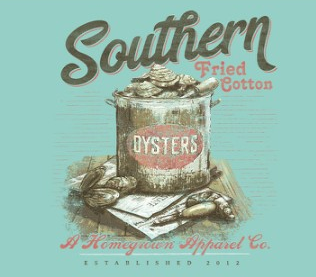 MINT BUCKET OF OYSTERS TEE