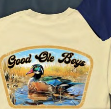 YELLOW WOOD DUCK TEE