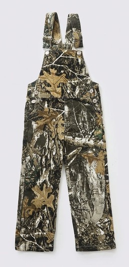 KIDS CAMO OVERALLS
