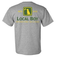 GRAY LOCAL TRACTOR TEE