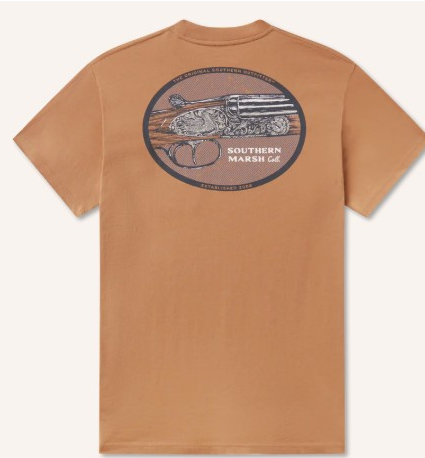 CAMEL HERITAGE ENGRAVED TEE
