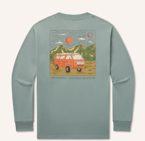 LONG SLEEVE GOOD VIBES VAN TEE