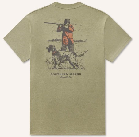 OLIVE UNDAUNTING FOCUS TEE