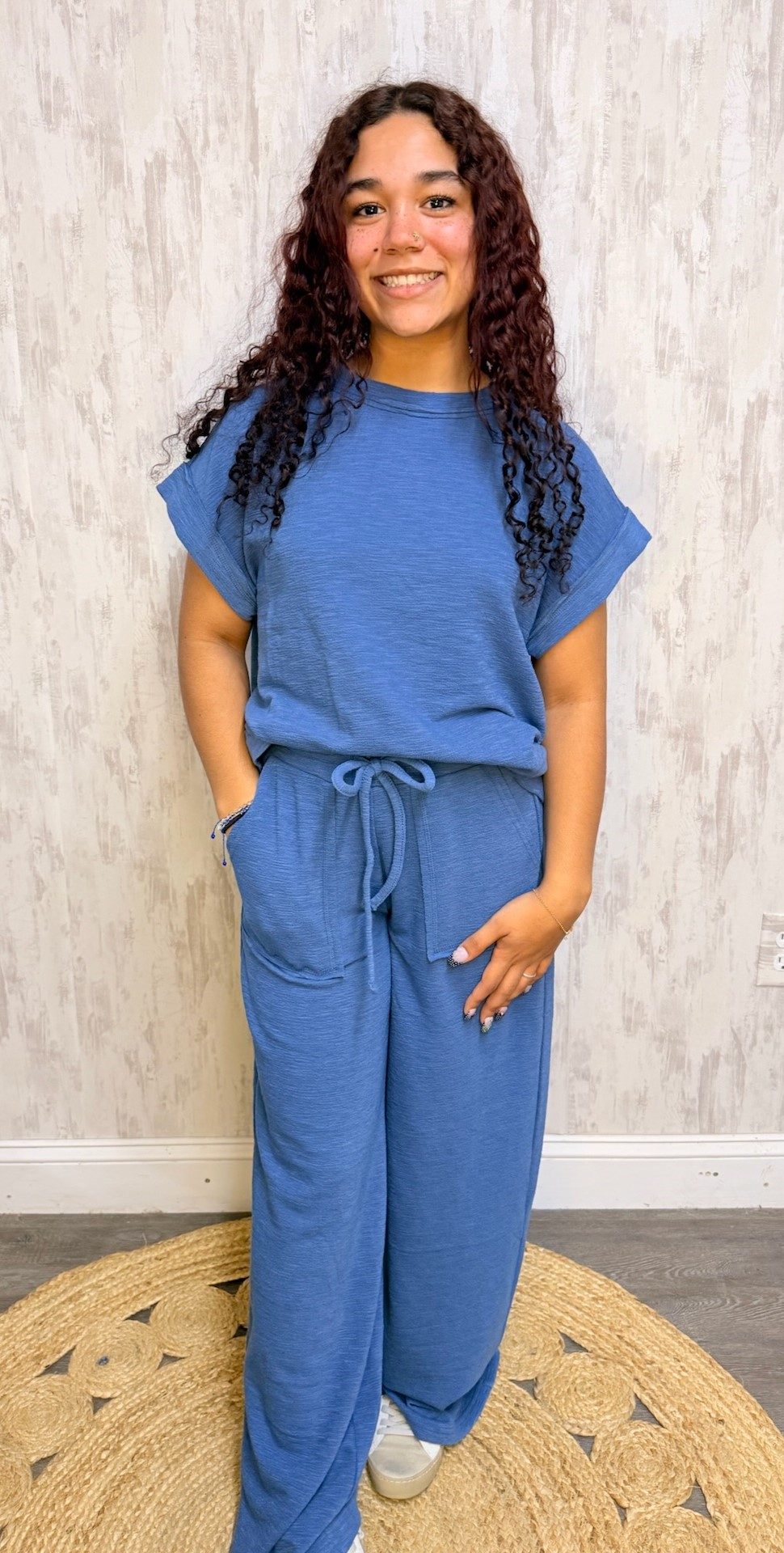 SS TEE & PANTS SET