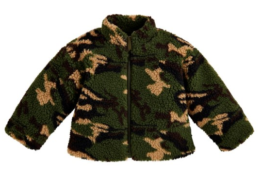 CAMO SHERPA JACKET