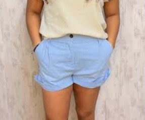 ELASTIC WAIST SHORTS