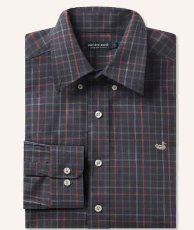 YTH NAVY/OLIVE CHATEAU SHIRT