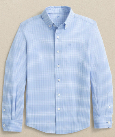 YTH OCEAN CROFTON PLAID SHIRT
