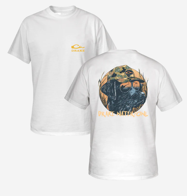 YTH WHITE POP ART LAB OLD SCHOOL TEE