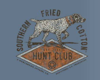YTH GOOD OL BIRD DOG BLUE TEE