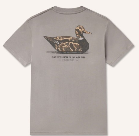 YTH GRAY VIN DUCK DECOY TEE