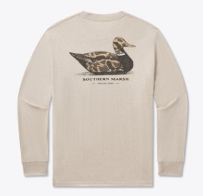 YTH OAT LONG SLEEVE VIN DUCK DECOY TEE