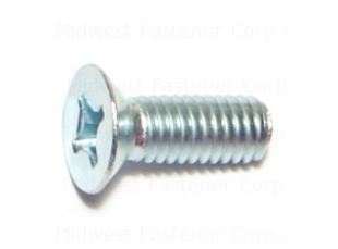 PHILLIPS FLAT MACHINE SCREWS 6MM-1.00X16