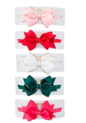 CHRISTMAS BOW HEADBAND