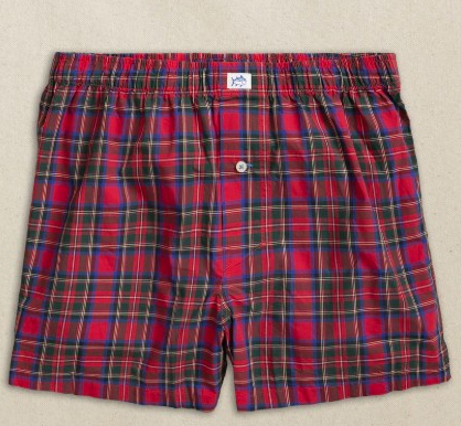 RED TARTAN BOXER