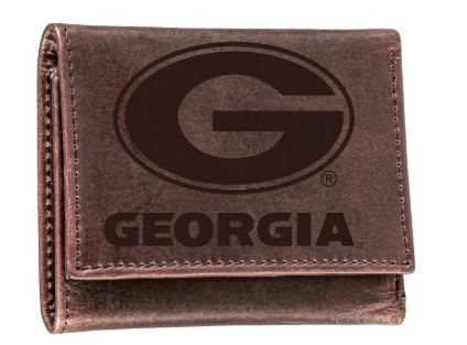 UGA LEATHER BIFOLD WALLET