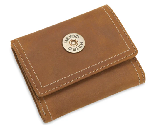 LEATHER TRI FOLD WALLET
