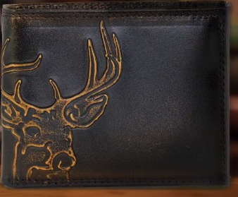 ANTQ BRN PASSCASE WALLET