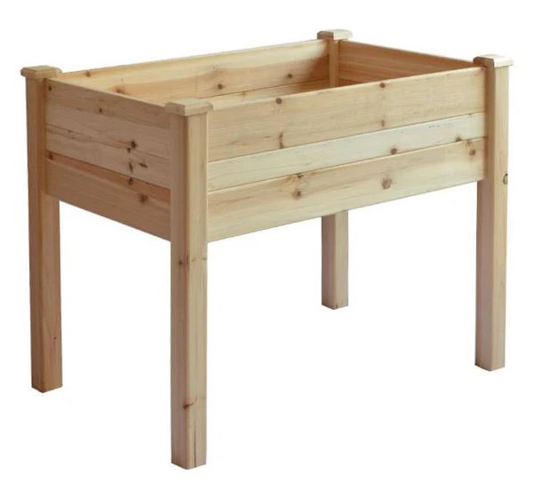 WOOD GARDEN TABLE