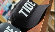 NAVY DAD HAT TIDE BLUE EMBLUM