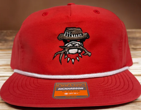 GAMEDAY RED ROPE HAT