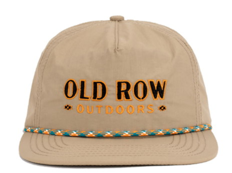 TAN NYLON ROPE HAT