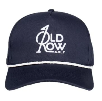 NAVY OLD ROW GOLF HAT