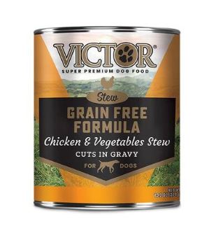 VICTOR CHICKEN & VEGETABLE CAN 13.2OZ
