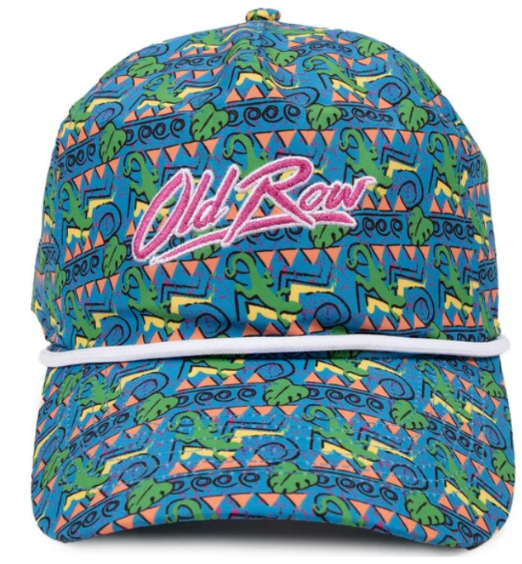 90S RETRO ROPE HAT MULTI