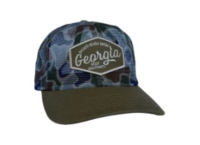 ALL MESH FISH CAMO TRUCKER HAT