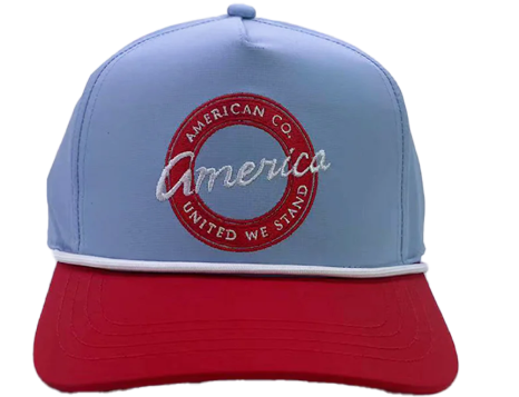 BLUE AMERICAN CO LOGO HAT
