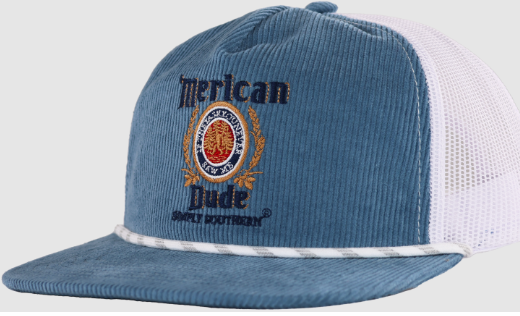 MEN HAT DUDE BLUE