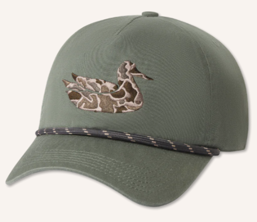 CAMO DUCK ROPE HAT
