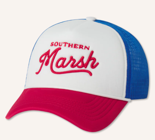 RED/WHT/BLU USA PERF HAT