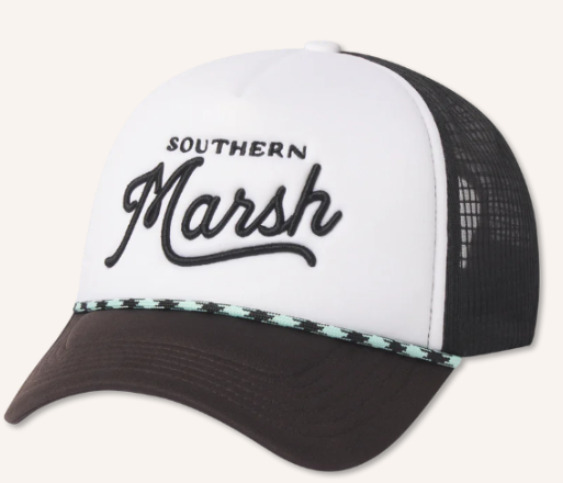 WHITE SUMMER TRUCKER HAT