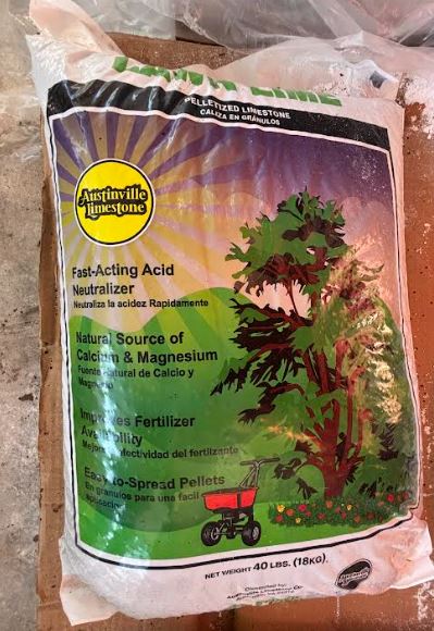 PELLETIZED LIME 40LB