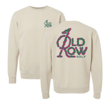GOLF FLOWER CREWNECK