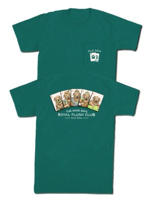 ROYAL FLUSH POCKET TEE