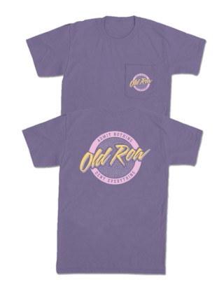 GRAPE CIRCLE ROW POCKET TEE
