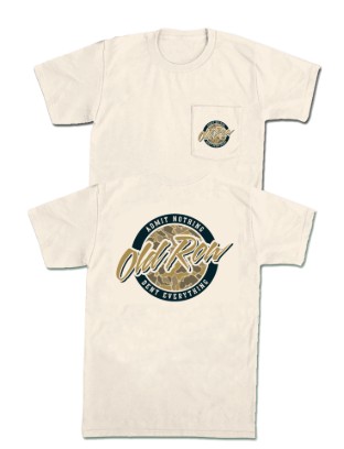 IVORY 80S CAMO CIRCLE TEE