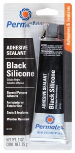 BLACK ADHESIVE SEALANT 3OZ