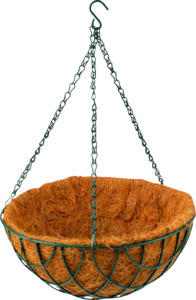 COCONUT HANGING PLANTER 12IN