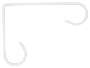 STEEL WHITE PLANT BRACKET 4-1/4"