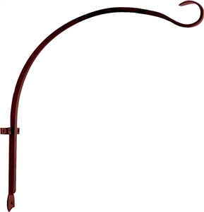 BRONZE HANGING PLANT HOOK 16"